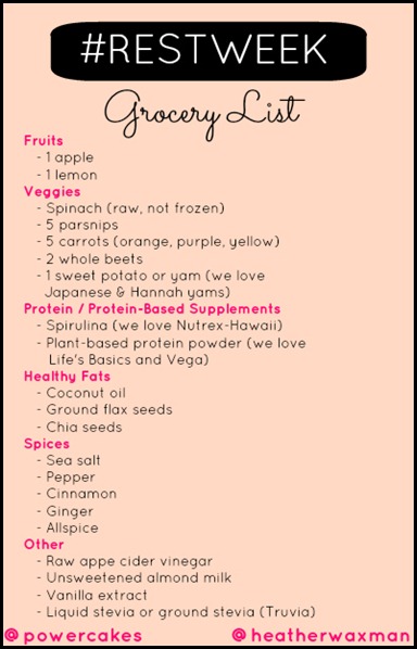 RestWeekGroceryList