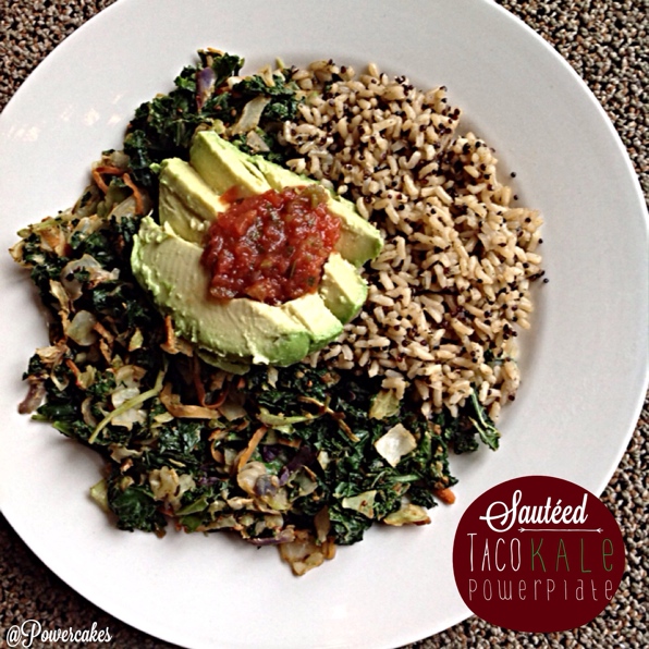Taco kale @Powercakes