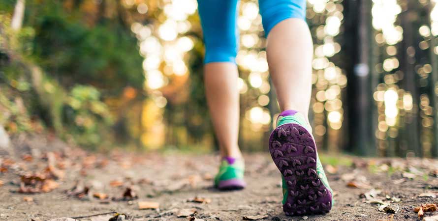 Exercising improves mental well-being