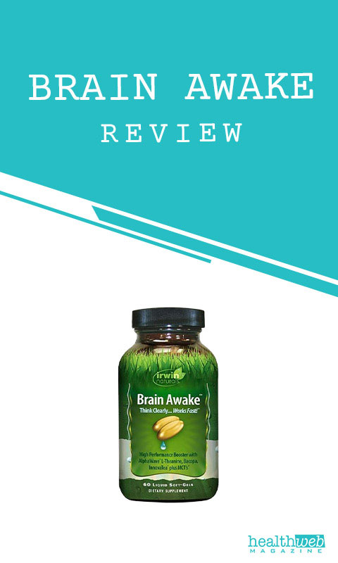 Brain Awake Review – Irwin Naturals Cognitive Support Supplement Bottle