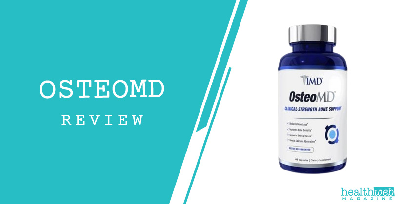 OsteoMD Review – Bone Health Supplement Bottle Image
