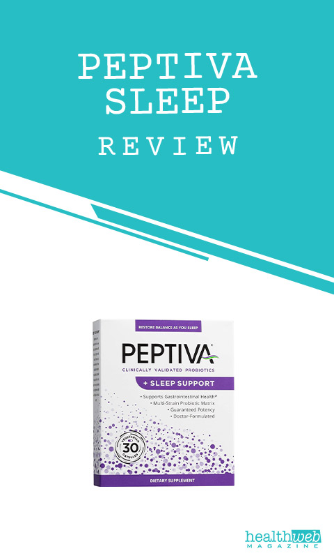 Peptiva Probiotics Sleep Support Review – Product Bottle Image