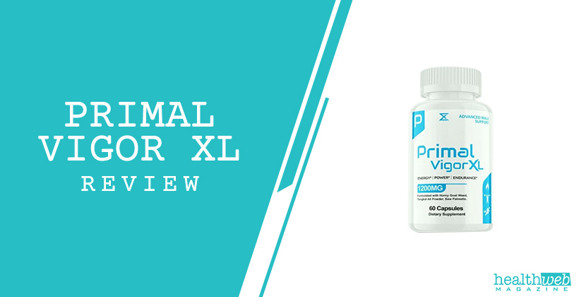Primal Vigor XL Review – Testosterone Booster Supplement Bottle