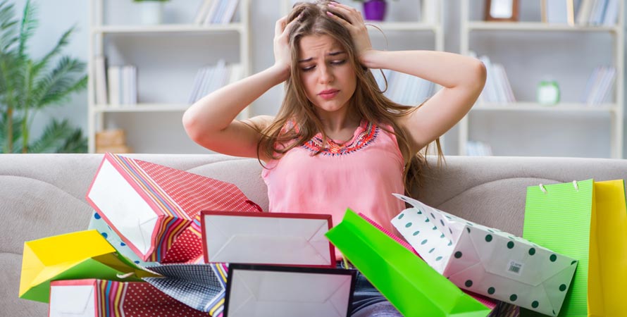 Shopping addiction