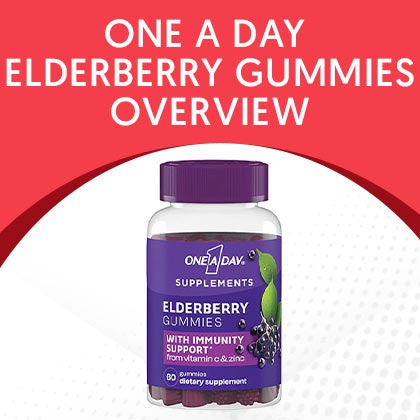 One A Day Elderberry Gummies