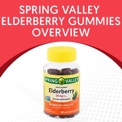 Spring Valley Elderberry Gummies