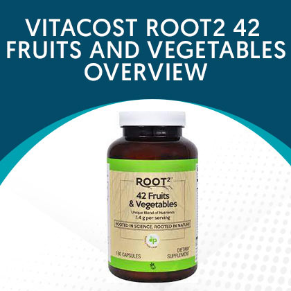 Vitacost ROOT2 42 Fruits and Vegetables