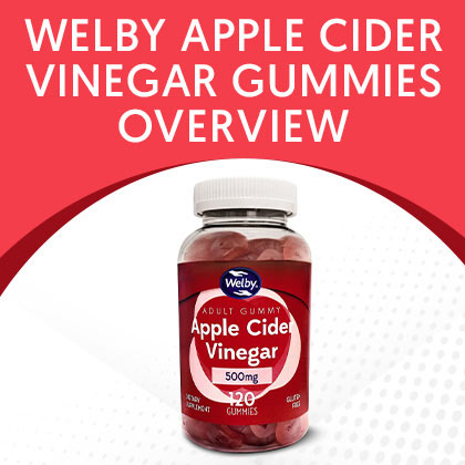 Welby Apple Cider Vinegar Gummies