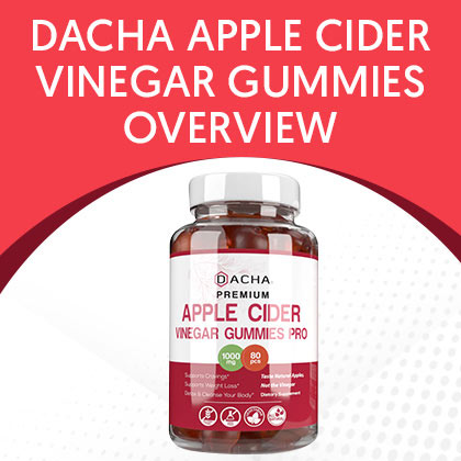 DACHA Apple Cider Vinegar Gummies