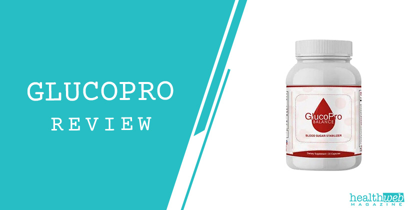 GlucoPro Review – Blood Sugar Support Supplement Bottle