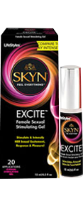 SKYN Excite Female Sexual Stimulating Gel Review – Product Bottle Image