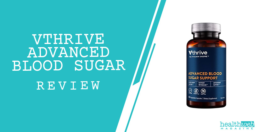 VThrive Advanced Blood Sugar Review – Supplement Bottle Image