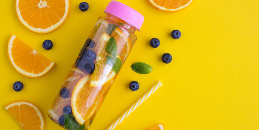 Drinking Infused Water