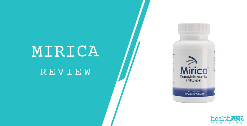 Mirica (Original Formula 120) Review – PEA and Luteolin Supplement Bottle