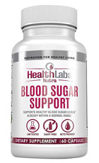 Health Labs Nutra Blood Sugar Support
