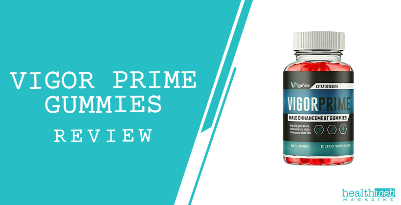 Vigor Prime Gummies Review – Bottle Image of CBD-Based Male Enhancement Gummies