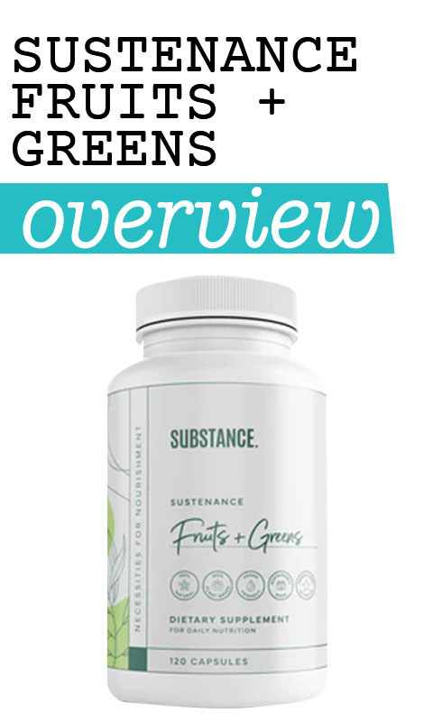 Sustenance Fruits + Greens Review – 20+ Nutrient-Rich Superfoods