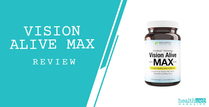 Vision Alive Max Review – Eye Health Supplement Bottle