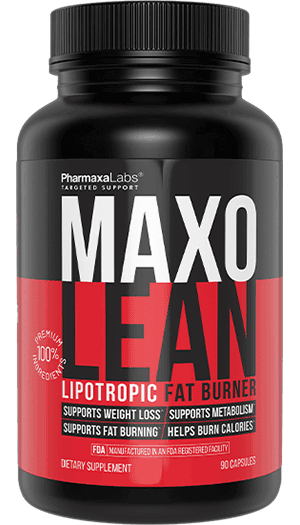 Maxolean Review – Bottle Image of Advanced Lipotropic Fat Burner Supplement