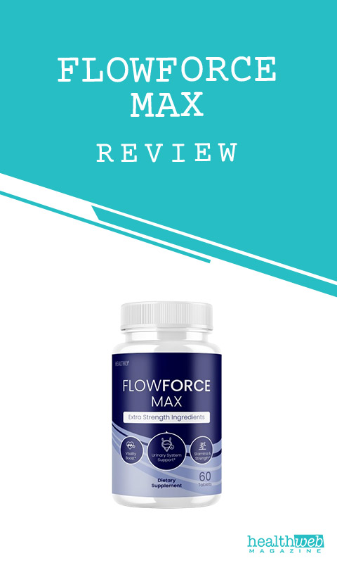 FlowForce Max Review – Prostate Health Supplement Bottle