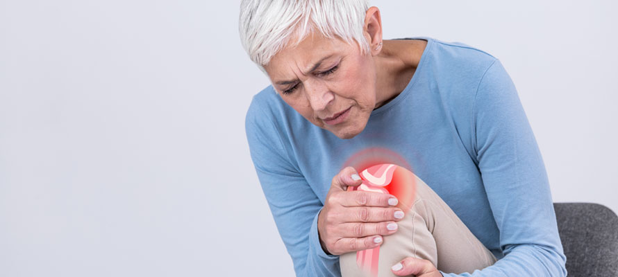 Burning knee pain