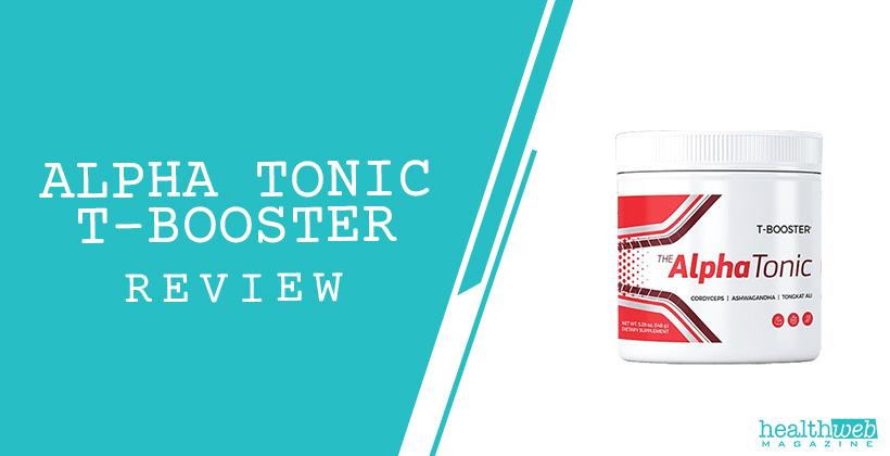 Alpha Tonic T-Booster Review – Bottle of Alpha Tonic T-Booster Testosterone Support Supplement for Men
