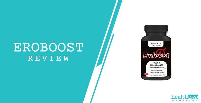 Eroboost supplement bottle – Eroboost Review male performance support formula