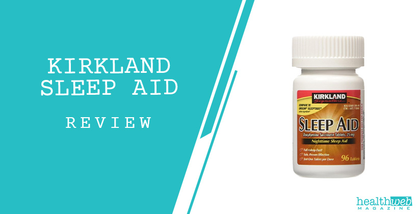 Kirkland Sleep Aid Review – Bottle of Kirkland Sleep Aid Nighttime Sleep Support Supplement