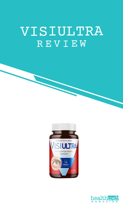 VisiUltra Review – Bottle Image of Vision Support Eye Health Supplement