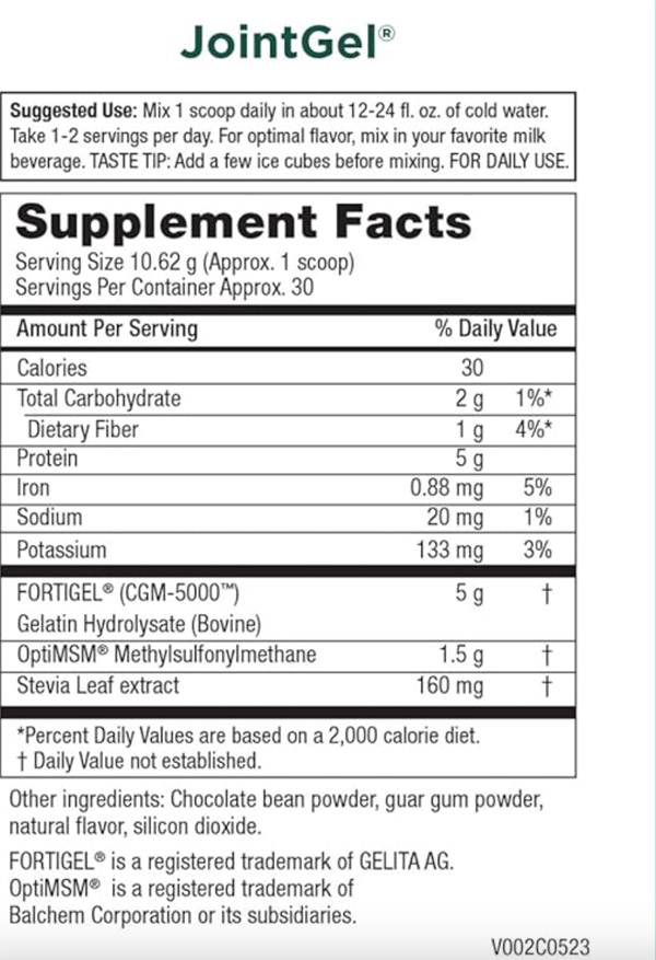 Purity Products Jointgel