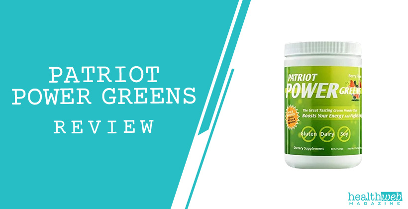 Patriot Power Greens Review – Bottle of Patriot Power Greens Powdered Superfood Supplement