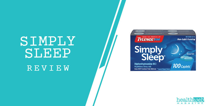 Simply Sleep Review | Nighttime Sleep Aid with Diphenhydramine HCl