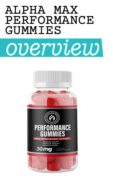 Alpha Max Performance Gummies