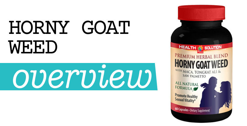 Horny Goat Weed Review – Natural Supplement Bottle for Energy and Vitality