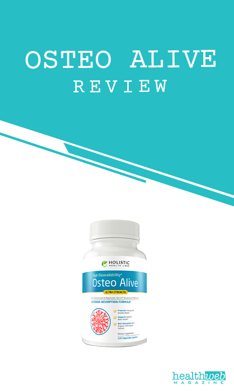 Osteo Alive Review – Joint & Bone Support Supplement Bottle
