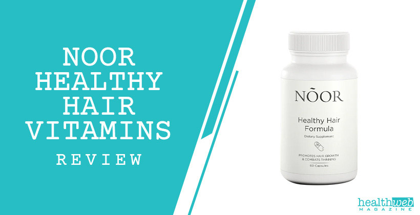 Noor Healthy Hair Formula Review – Hair Growth Supplement Bottle