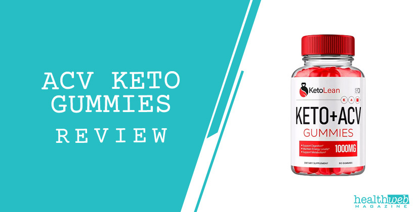 ACV Keto Gummies Review – Apple Cider Vinegar Gummy Supplement Bottle