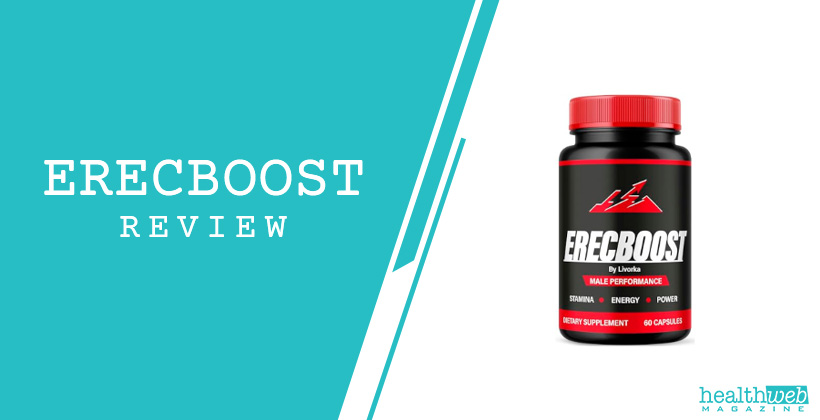 Erecboost Review – Bottle Image for Natural Male Enhancement