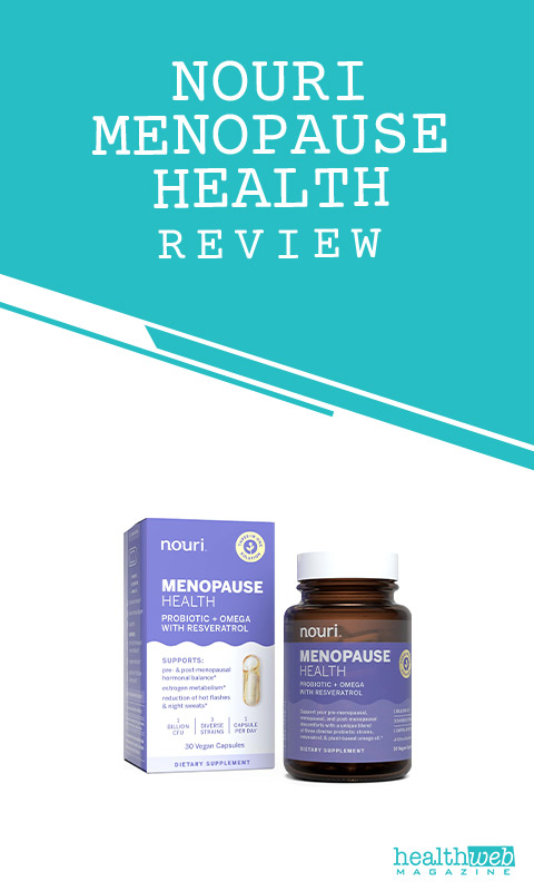 Nouri Menopause Health Review – Bottle Image of Menopause Support Supplement