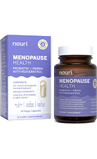 Nouri Menopause Health Review – Bottle Image of Menopause Support Supplement