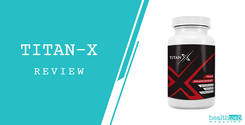 Titan X Male Enhancement Review – Supplement Bottle Image