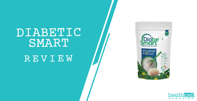 Diabetic Smart Review supplement bottle for blood sugar support and glucose management