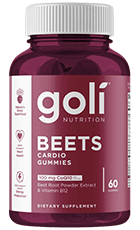 Goli Beets Cardio Gummies