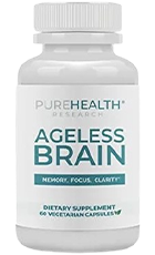 Ageless Brain Review – Memory & Cognitive Support Supplement Bottle