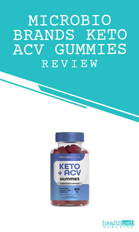 MicroBio Brands Keto ACV Gummies Review – Weight Loss & Ketosis Support Supplement Bottle