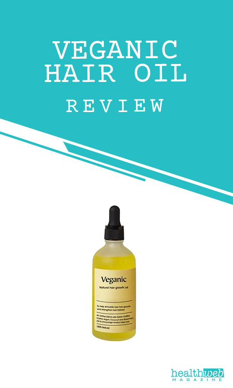 Veganic Hair Oil Bottle – Featured in Veganic Hair Oil Review for Natural Hair Growth and Health