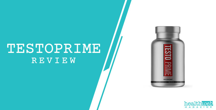 TestoPrime Supplement Bottle – Natural Testosterone Booster Review