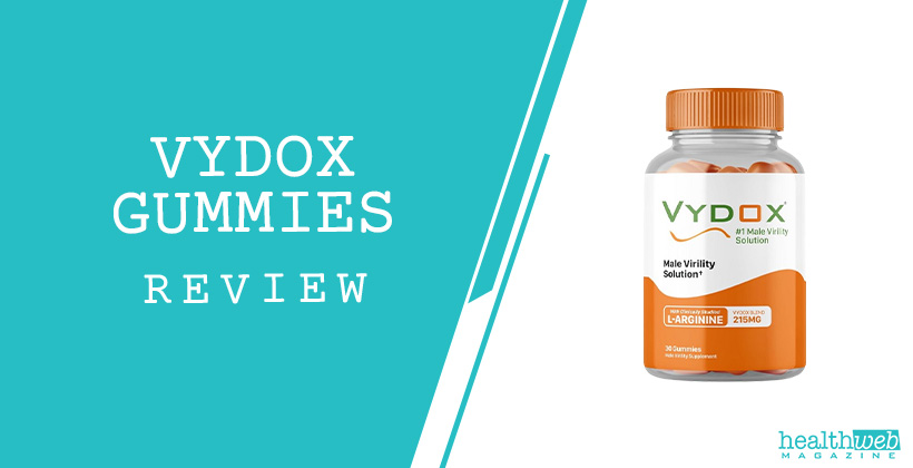 Vydox Gummies Review – Male Virility Supplement Bottle Image