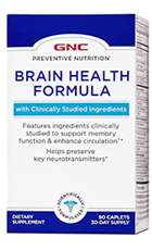 GNC Brain Health Review – Cognitive Support Supplement Bottle