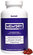 Memory Health Review – Cognitive Wellness & Brain Function Support Supplement Bottle